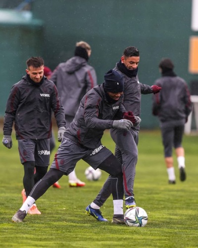 Trabzonspor Göztepe maçı hazırlıklarını tamamladı. Foto Haber. 9