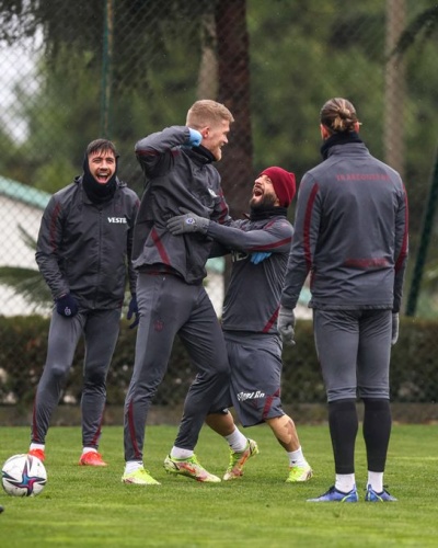 Trabzonspor Göztepe maçı hazırlıklarını tamamladı. Foto Haber. 4