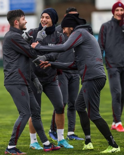 Trabzonspor Göztepe maçı hazırlıklarını tamamladı. Foto Haber. 7