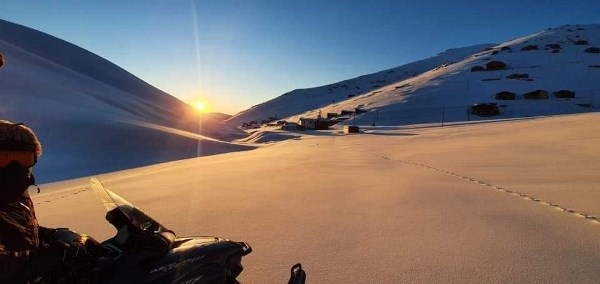 Trabzon’un yaylaları kar altında. Foto Haber 2