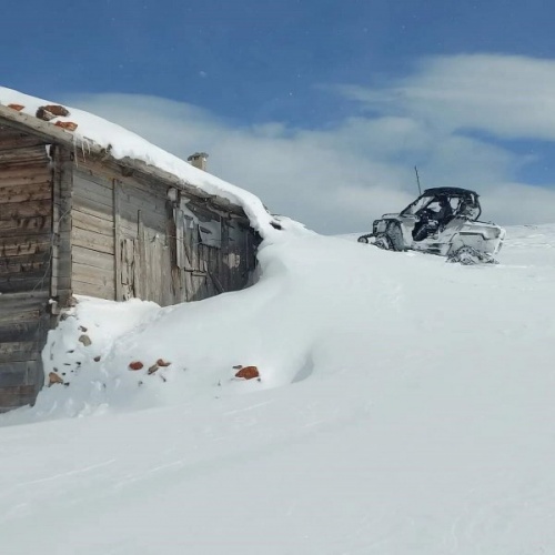 Trabzon’un yaylaları kar altında. Foto Haber 3
