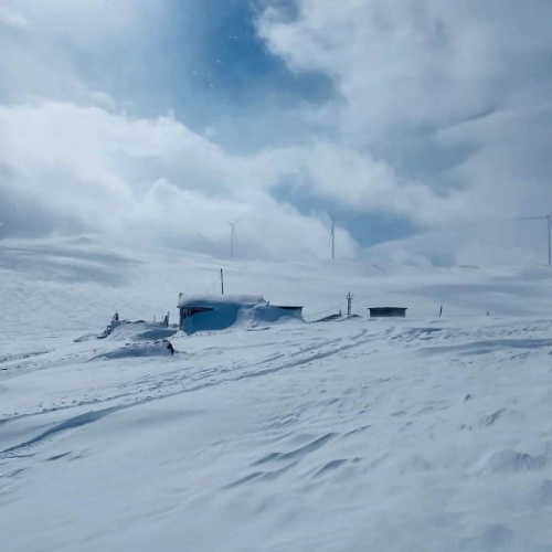 Trabzon’un yaylaları kar altında. Foto Haber 12