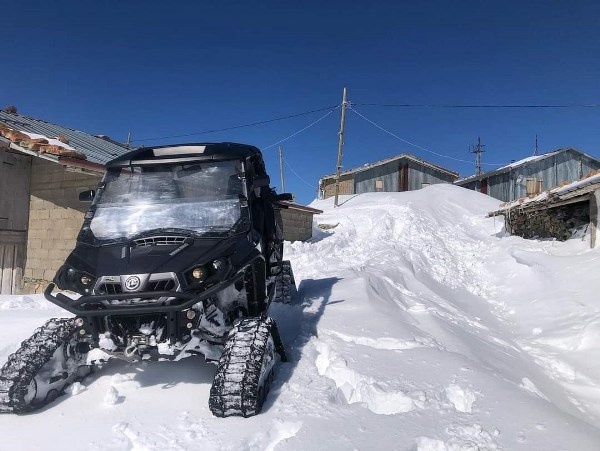 Trabzon’un yaylaları kar altında. Foto Haber 8