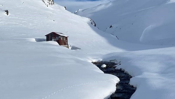 Trabzon’un yaylaları kar altında. Foto Haber 6