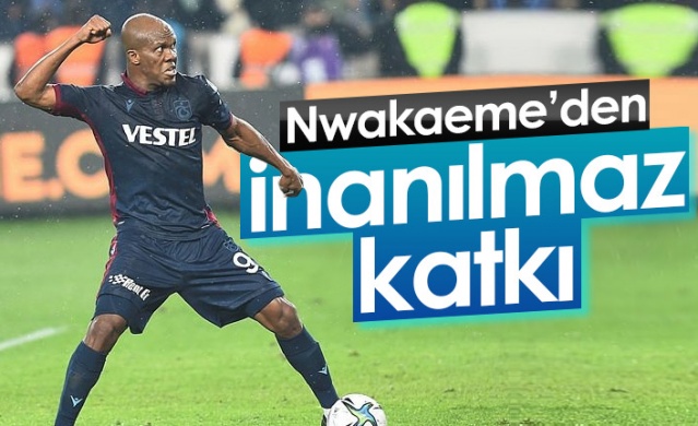 Nwakaeme'den Trabzonspor'a inanılmaz katkı. Foto Galeri 1