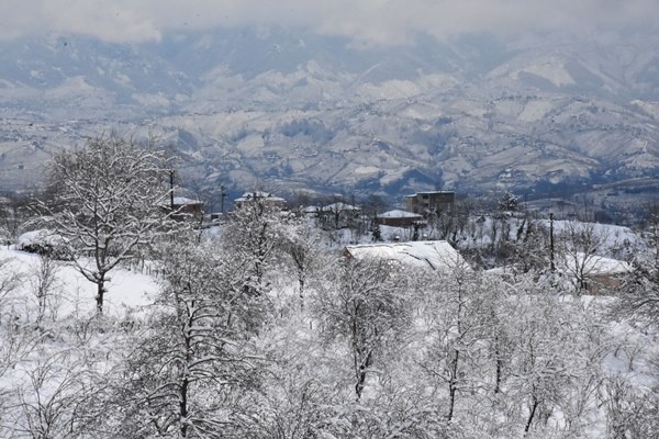 Orta ve Doğu Karadeniz'de kar esareti. Foto Haber 3