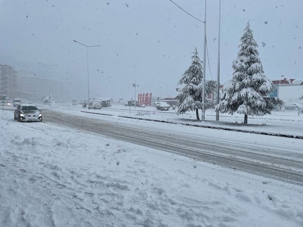 Orta ve Doğu Karadeniz'de kar esareti. Foto Haber 32