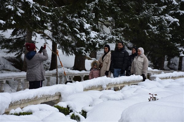 Atatürk Köşkü'ne ziyaretçi akını. 22 mART 2023 Foto Haber 6