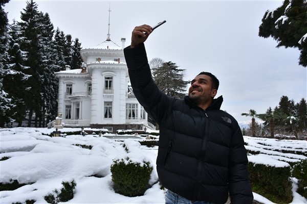 Atatürk Köşkü'ne ziyaretçi akını. 22 mART 2023 Foto Haber 8