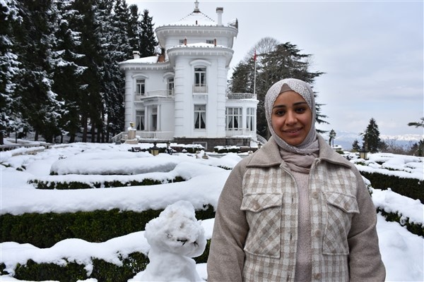 Atatürk Köşkü'ne ziyaretçi akını. 22 mART 2023 Foto Haber 9