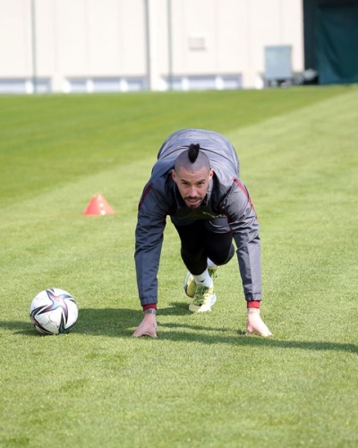 Trabzonspor'dan hazırlık maçı. Foto Haber 13