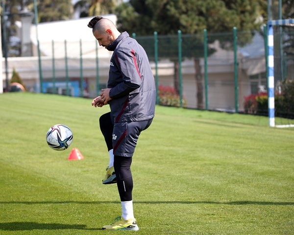 Trabzonspor'dan hazırlık maçı. Foto Haber 11
