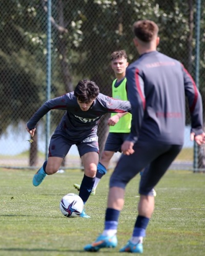 Trabzonspor'dan hazırlık maçı. Foto Haber 22