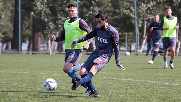 Trabzonspor'dan hazırlık maçı. Foto Haber 7