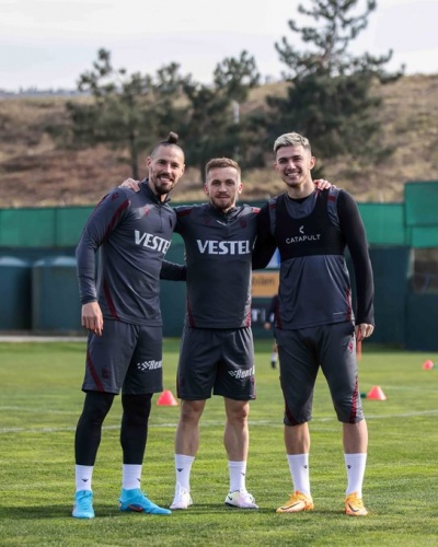 Trabzonspor'da yıldızlar geri döndü, idmanlar sürüyor. Foto Galeri 4