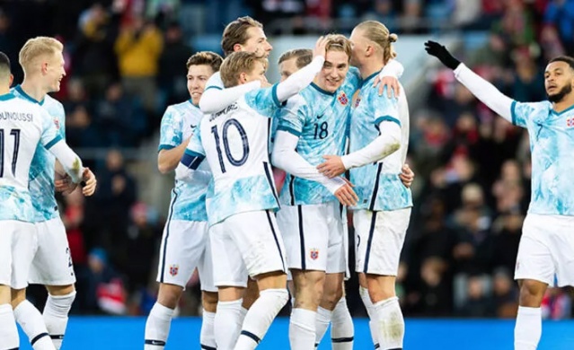 Sörloth şov! Norveç gol yağdırdı. Foto Galeri 1