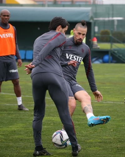 Trabzonspor Beşiktaş maçı hazırlıklarını sürdürüyor. Foto Haber 31