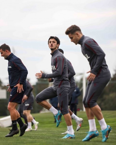 Trabzonspor Beşiktaş maçı hazırlıklarını sürdürüyor. Foto Haber 3