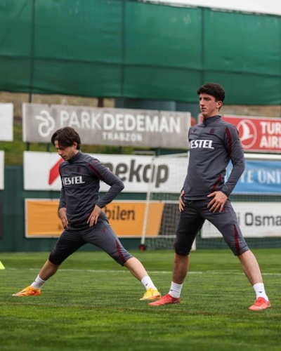 Trabzonspor Beşiktaş maçı hazırlıklarını sürdürüyor. Foto Haber 4