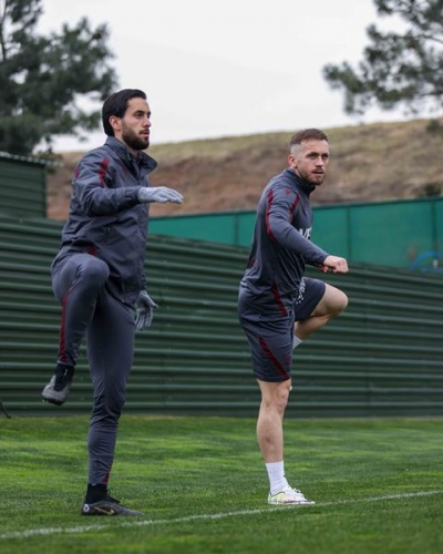 Trabzonspor Beşiktaş maçı hazırlıklarını sürdürüyor. Foto Haber 19