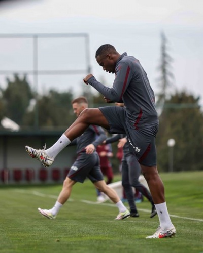Trabzonspor Beşiktaş maçı hazırlıklarını sürdürüyor. Foto Haber 6