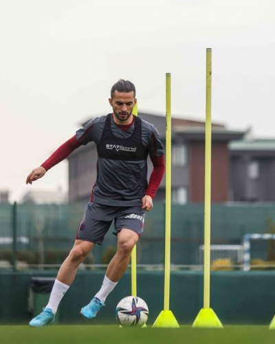 Trabzonspor Beşiktaş maçı hazırlıklarını sürdürüyor. Foto Haber 9