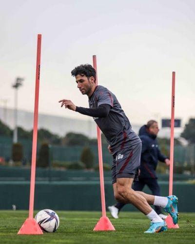 Trabzonspor Beşiktaş maçı hazırlıklarını sürdürüyor. Foto Haber 13