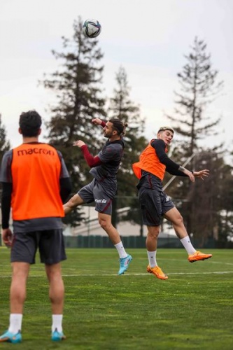 Trabzonspor Beşiktaş maçı hazırlıklarını sürdürüyor. Foto Haber 27
