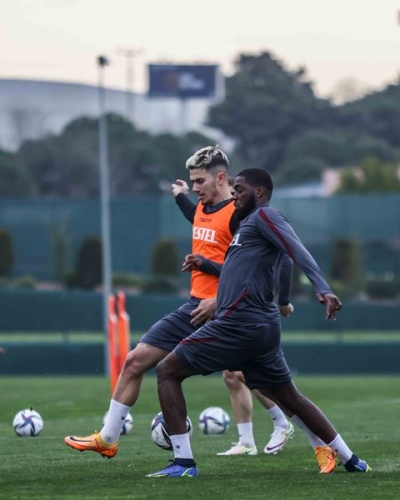 Trabzonspor Beşiktaş maçı hazırlıklarını sürdürüyor. Foto Haber 16