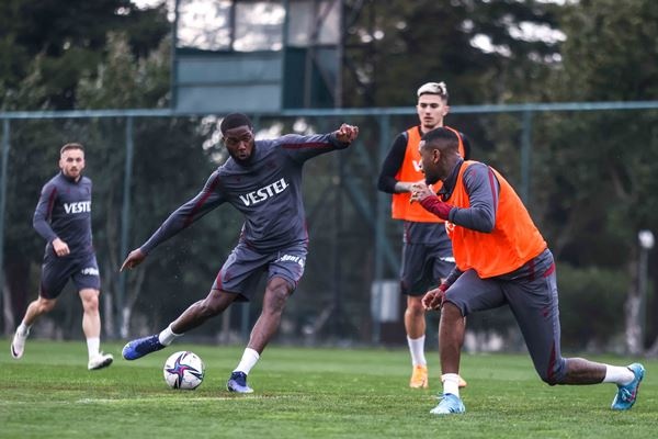 Trabzonspor Beşiktaş maçı hazırlıklarını sürdürüyor. Foto Haber 52