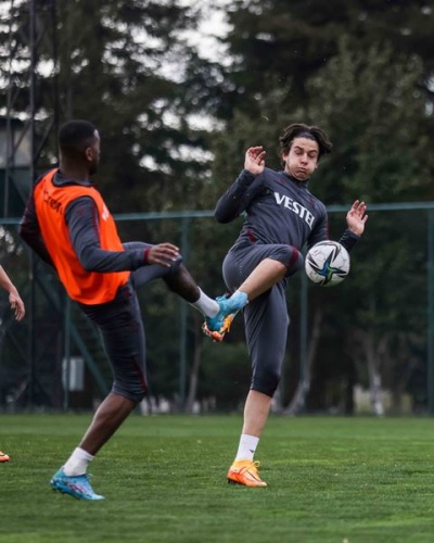 Trabzonspor Beşiktaş maçı hazırlıklarını sürdürüyor. Foto Haber 49