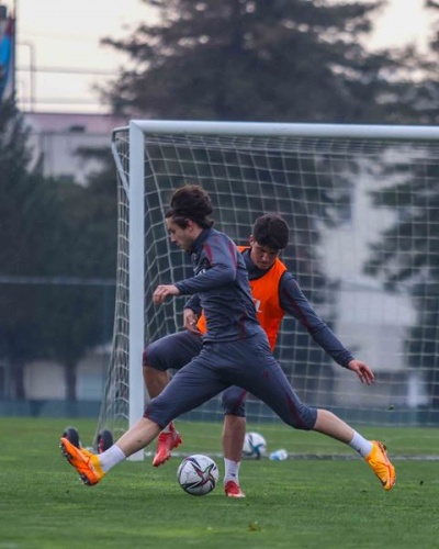 Trabzonspor Beşiktaş maçı hazırlıklarını sürdürüyor. Foto Haber 35