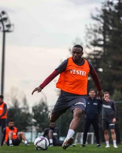 Trabzonspor Beşiktaş maçı hazırlıklarını sürdürüyor. Foto Haber 36