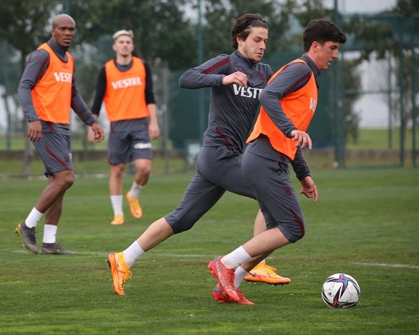 Trabzonspor Beşiktaş maçı hazırlıklarını sürdürüyor. Foto Haber 55