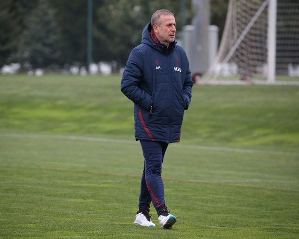 Trabzonspor Beşiktaş maçı hazırlıklarını sürdürüyor. Foto Haber 47