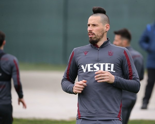 Trabzonspor Beşiktaş maçı hazırlıklarını sürdürüyor. Foto Haber 17