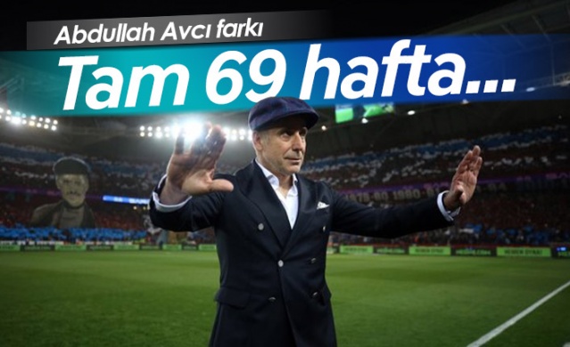 Abdullah Avcı farkı! Tam 69 hafta...Foto Haber 1