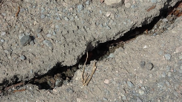 Trabzon'da bir mahalle santim santim kayıyor! 150 ev tehdit altında. Foto Galeri 4