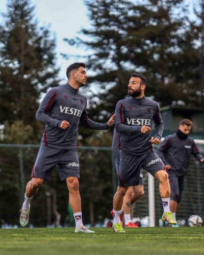Trabzonspor Karagümrük maçına hazırlanıyor. Foto Galeri 2