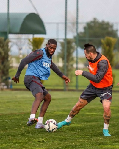 Trabzonspor Karagümrük maçına hazırlanıyor. Foto Galeri 4