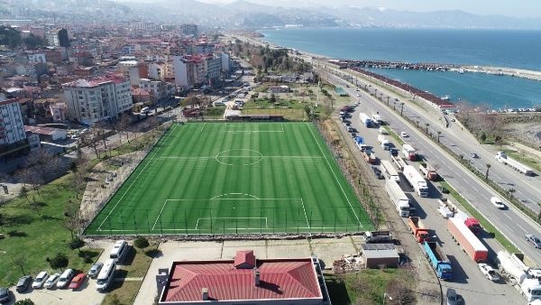 Yalı Mahallesi Futbol Sahası yenileniyor! FİFA Standatlarında olacak. Foto Galeri 4
