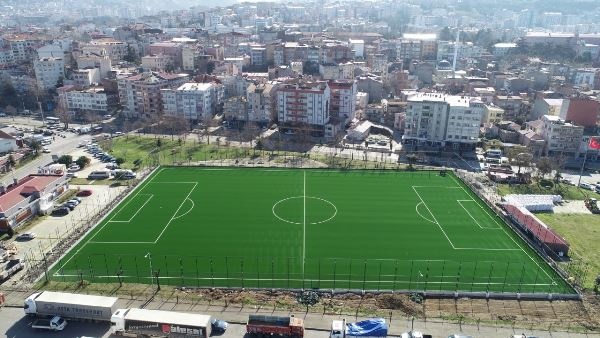 Yalı Mahallesi Futbol Sahası yenileniyor! FİFA Standatlarında olacak. Foto Galeri 7