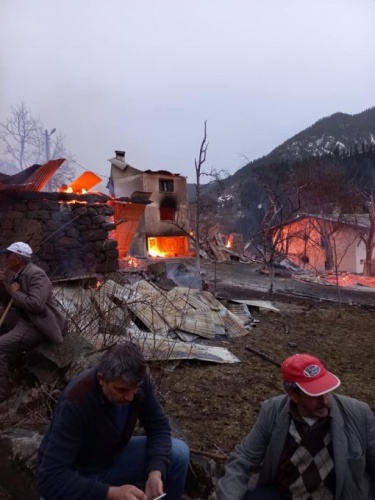 Küle dönen evde feci ölüm. Foto Haber 3