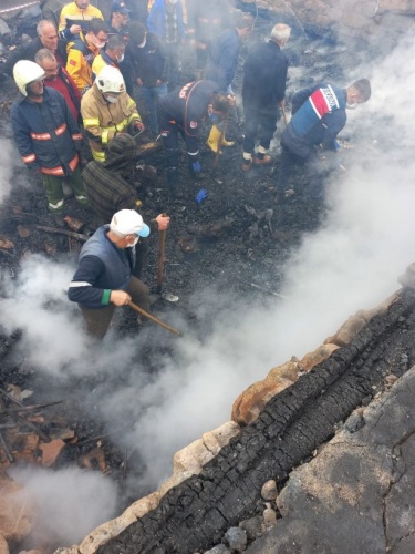 Küle dönen evde feci ölüm. Foto Haber 8