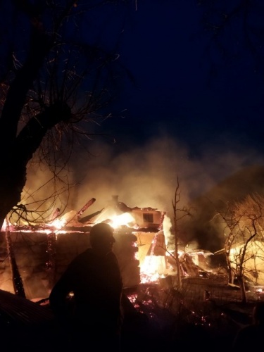 Küle dönen evde feci ölüm. Foto Haber 7