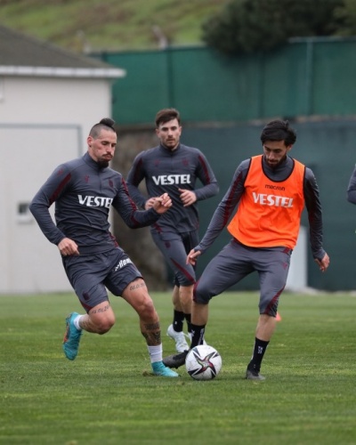 Trabzonspor Adana Demirspor maçı hazırlıklarına başladı. Foto Galeri 11