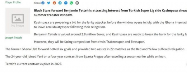 Gana'dan Trabzonspor'a sürpriz transfer iddiası. Foto Haber 4