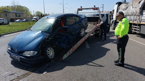 Samsun'da öğretmenler okul dönüşü kaza yaptı: 5'i öğretmen 6 yaralı. Foto Haber 7
