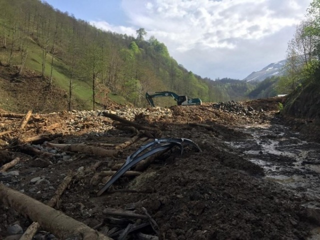 Trabzon'da afetin izleri siliniyor. Foto Galeri 14
