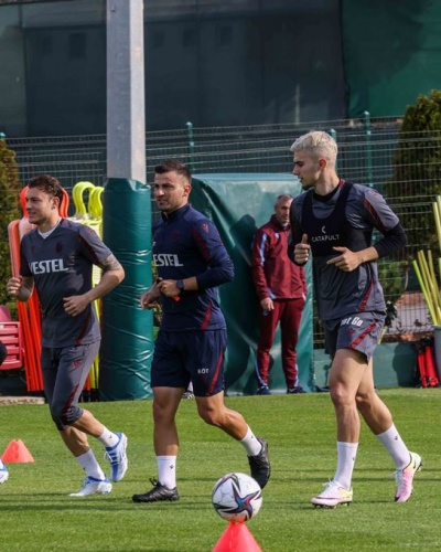 Trabzonspor şampiyonluk maçına hazırlanıyor. Foto Haber 14